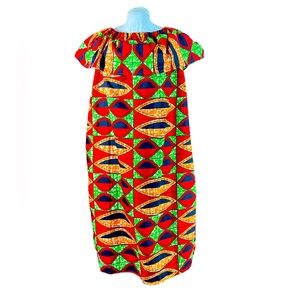 Sleeveless, Off the Shoulders, Wax Dress with Pockets